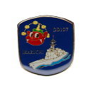 自衛隊グッズ 自衛隊ピンバッジ 海上自衛隊 艦艇ピンバッジ 護衛艦 いかづち DD-107 (艦艇)(3)
