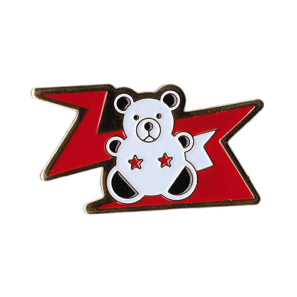 自衛隊グッズ 自衛隊ピンバッジ 航空自衛隊 ピンバッジ ピンズ 部隊マーク 千歳基地 第203飛行隊 ヒグマ203 台紙付き