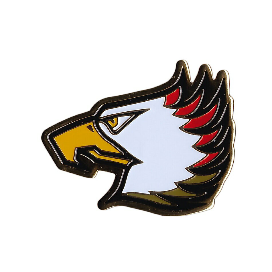 自衛隊グッズ 自衛隊ピンバッジ 航空自衛隊 ピンバッジ ピンズ 部隊マーク 那覇基地 第204飛行隊 ワシ 台紙付き