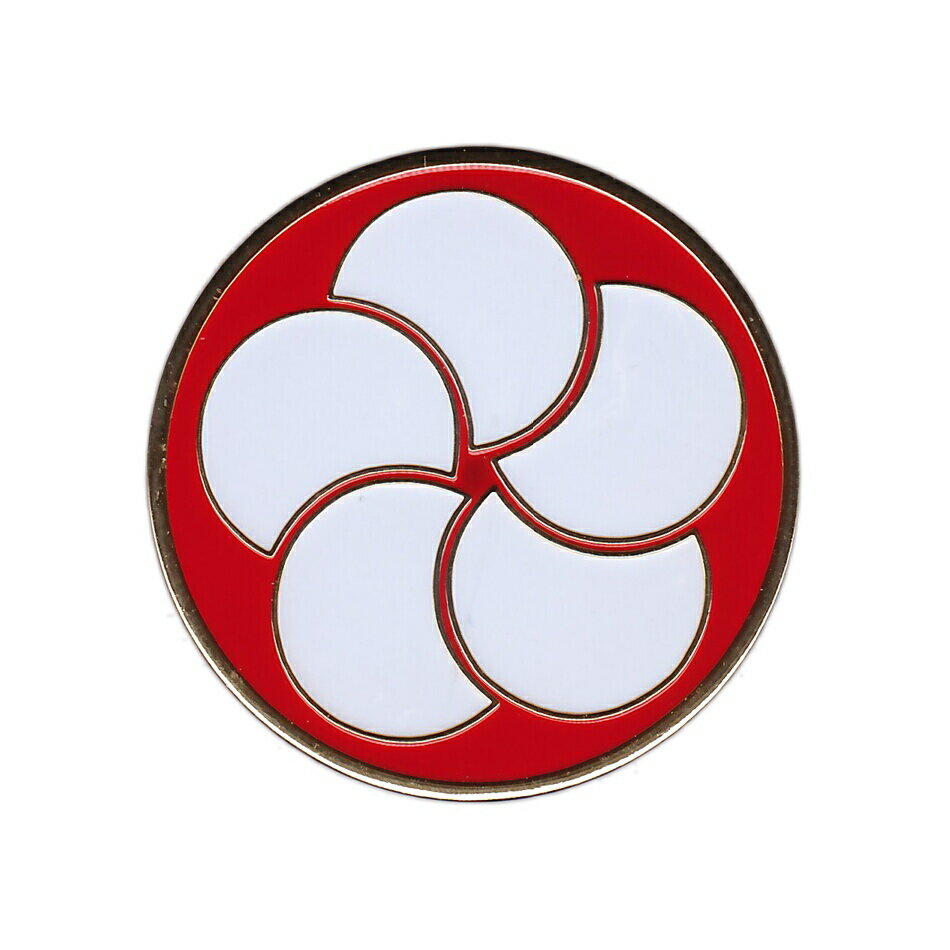 自衛隊グッズ 自衛隊ピンバッジ 航空自衛隊 ピンバッジ ピンズ 部隊マーク 新田原基地 第305飛行隊 梅 台紙付き