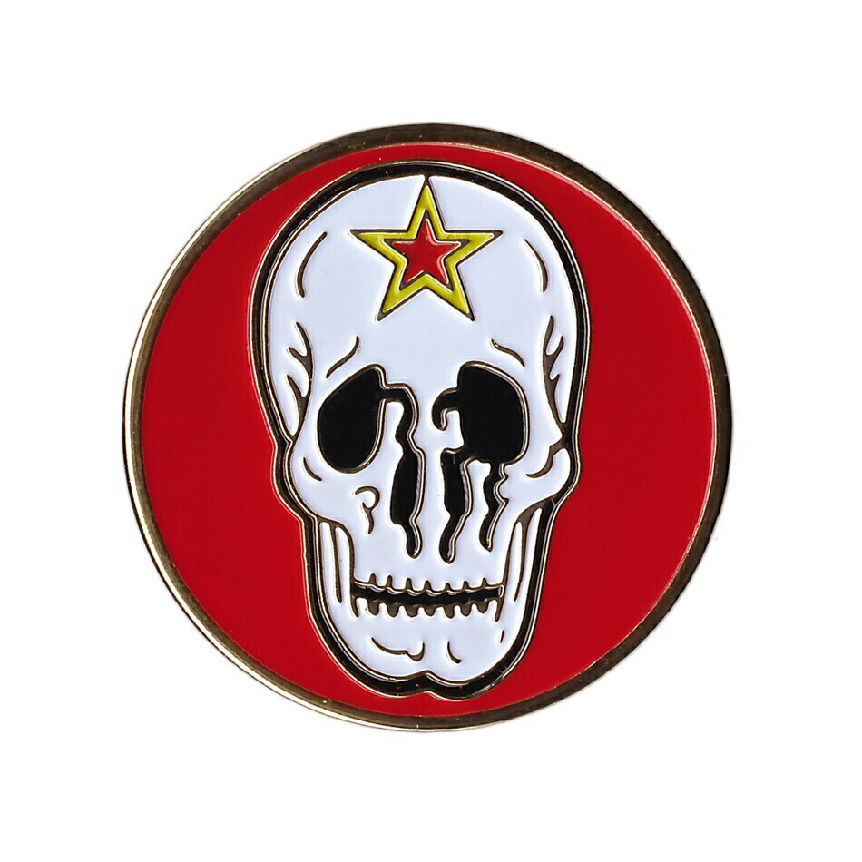 自衛隊グッズ 自衛隊ピンバッジ 航空自衛隊 ピンバッジ ピンズ 部隊マーク 小松基地 飛行教導群 アグレッサー ドクロ 台紙付き