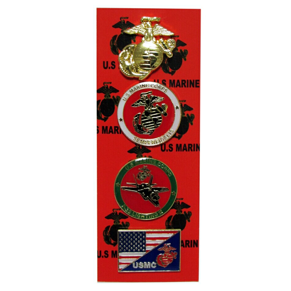 米軍グッズ 米軍ピンバッジ ピンバッジ ピンズ 米海兵隊 ピンバッジコレクション