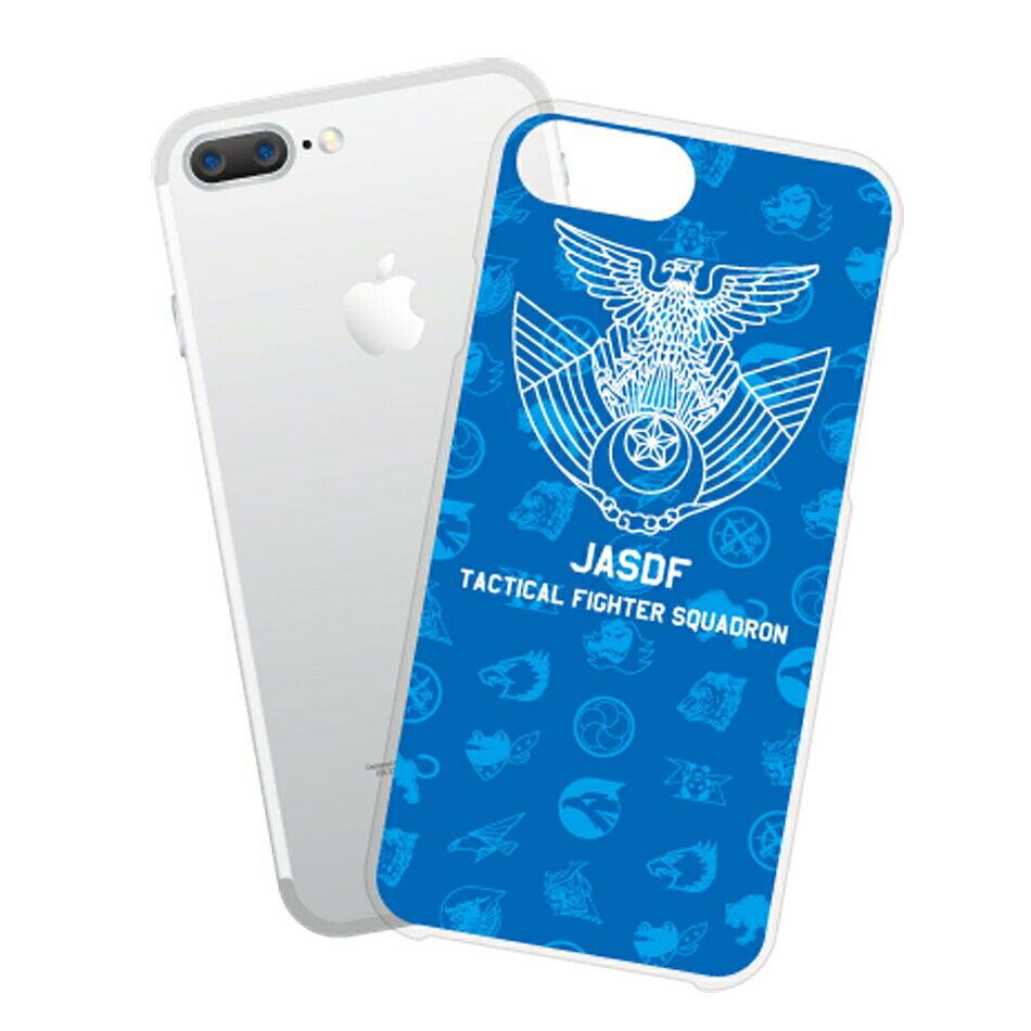 樂天商城 - 自衛隊グッズ スマートフォンケース 戦闘機部隊 集合 iPhone 7 Plus 対応