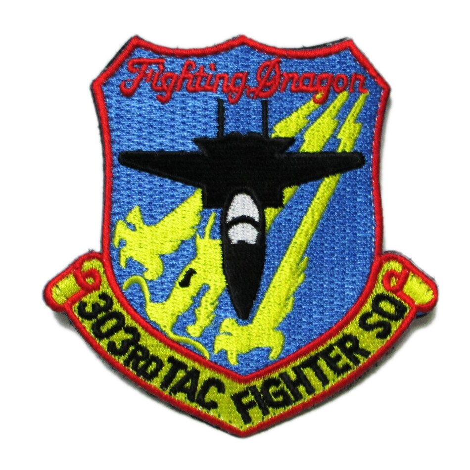 自衛隊グッズ 自衛隊ワッペン ワッペン 小松基地 第303飛行隊 パッチ ベルクロ付