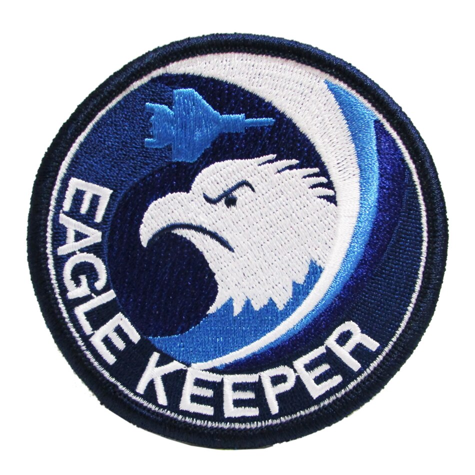 自衛隊 ワッペン 航空自衛隊 イーグルキーパー パッチ ベルクロ無し 自衛隊グッズ 自衛隊ワッペン