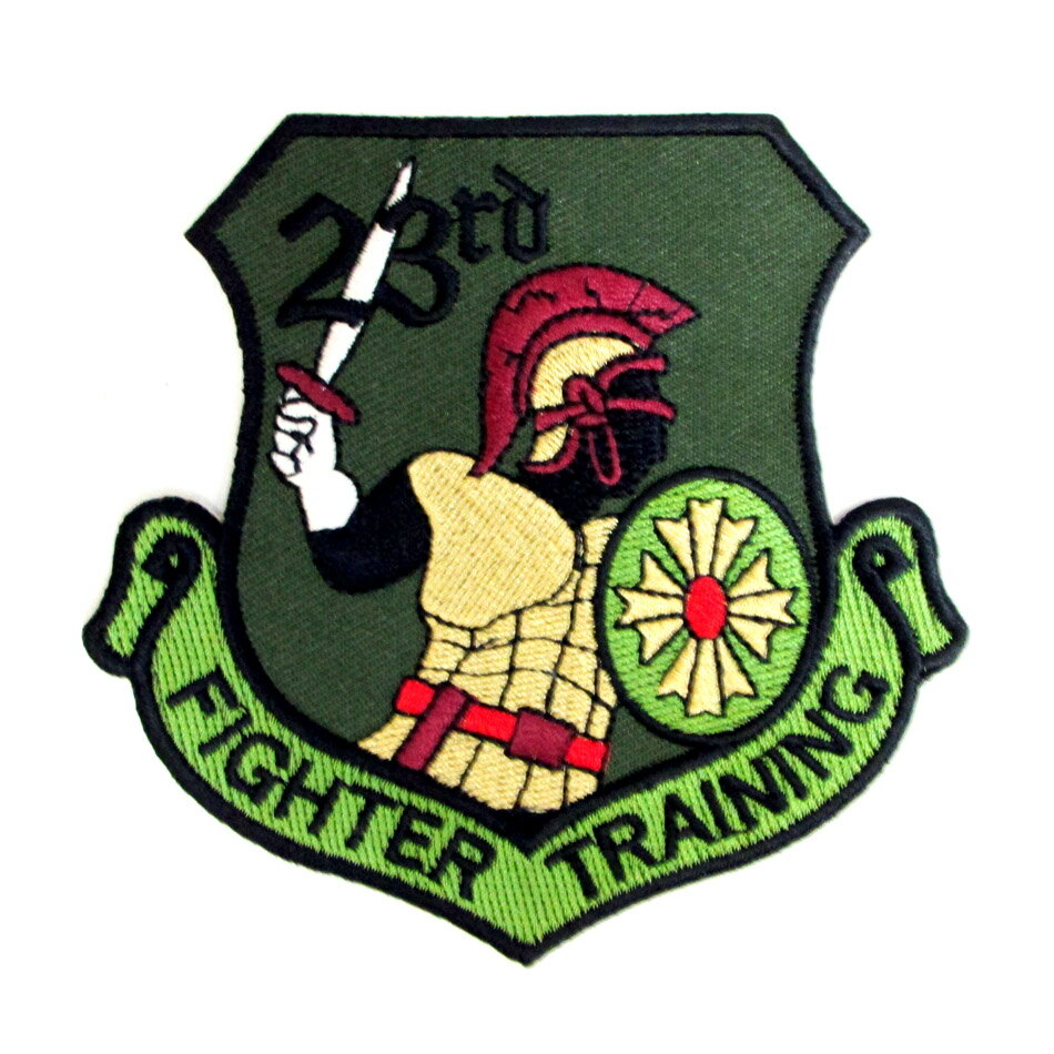 自衛隊 ワッペン 航空自衛隊 新田原基地 第23飛行隊 パッチ ベルクロ無し 自衛隊グッズ 自衛隊ワッペン