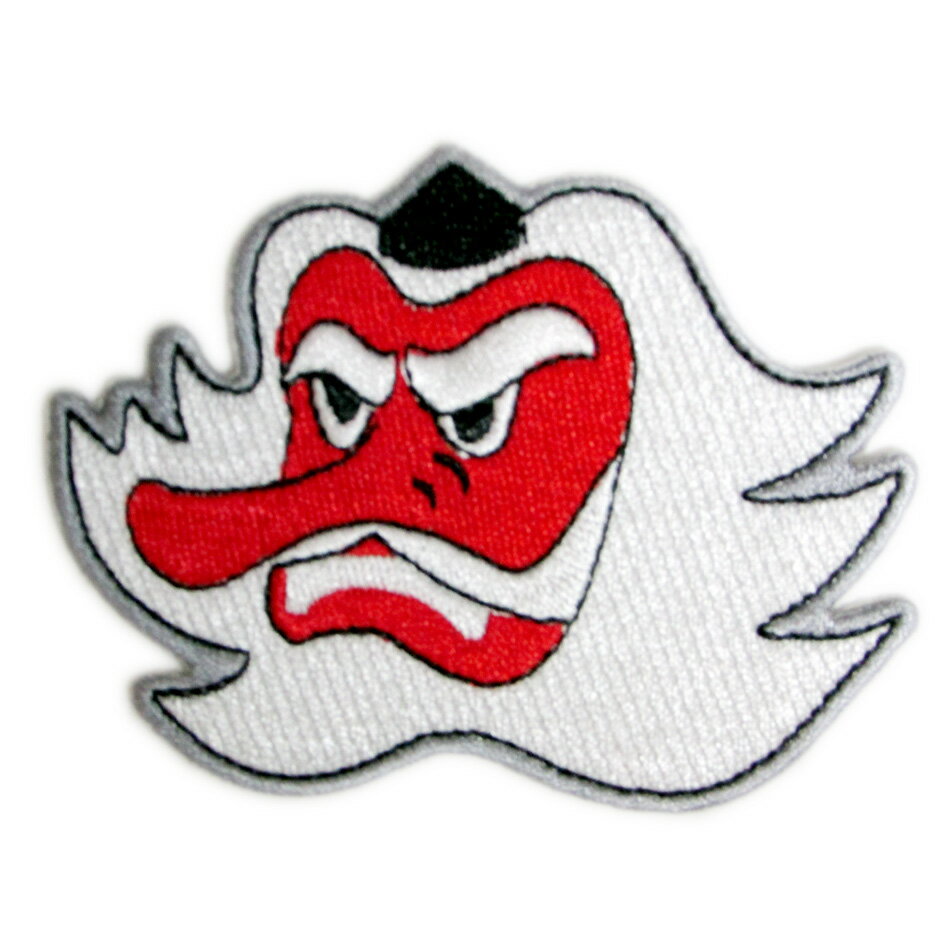 自衛隊 ワッペン 航空自衛隊 那覇基地 第9航空団 第304飛行隊 部隊マーク パッチ 天狗 ベルクロ無し 自衛隊グッズ 自衛隊ワッペン