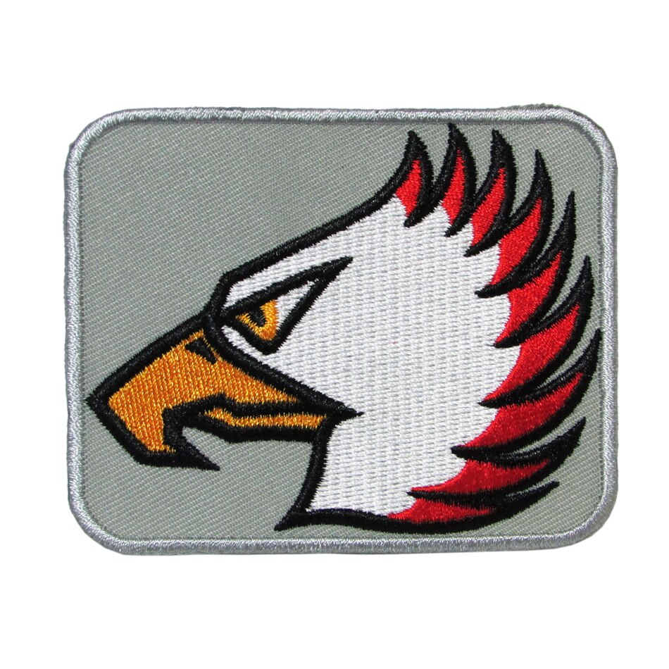 自衛隊 ワッペン 航空自衛隊 那覇基地 第9航空団 第204飛行隊 鷲 ミニ パッチ ベルクロ無し 自衛隊グッズ 自衛隊ワッペン