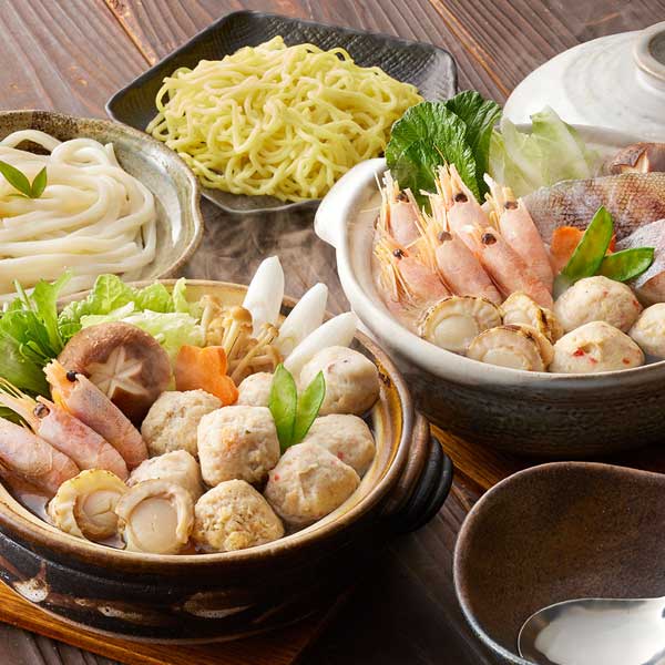 海鮮ちゃんこ鍋&海鮮つみれ鍋 食べ比べセット
