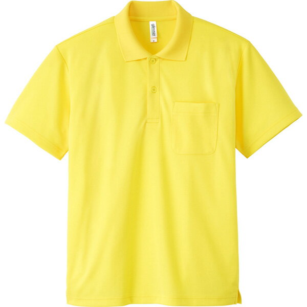 ポロシャツ 半袖 胸ポケット ドライ 速乾 UVカット 形状安定 メンズ レディース 無地 大きい 大きいサイズ 仕事 ビジネス イベント スタッフ 介護 作業...