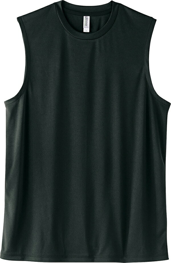 tシャツ ノースリーブ ドライ 速乾 UVカット 無地 大きい 大きいサイズ メンズ レディース インナー 仕事 ビジネス イベント スタッフ 介護 作業 制服...