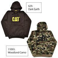 キャット【CAT】CATERPILLARキャタピラーTrademarkHoodedSweatshirtW10646メンズパーカーロゴプルオーバーフード長袖トップス裏起毛ワークストリート人気【あす楽】