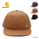 カーハート  帽子 メンズ カーハート【carhartt】101604 カラー追加!!スナップバックキャップ カジュアル メンズ レディース ブラウン ブラック 帽子【あす楽】