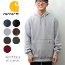 カーハート トップス メンズ カーハート【carhartt】K121 メンズ トップス スウェット Midweight Hooded Pullover Sweatshirt パーカー プルオーバー ブルー チャコール ネイビー アッシュ ポケット 【あす楽】