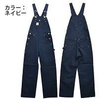 カーハート【carhartt】R01DUCKBIBOVERALLダックブラウンオーバーオールサロペットユニフォーム大工作業着つなぎ【あす楽】【送料無料】