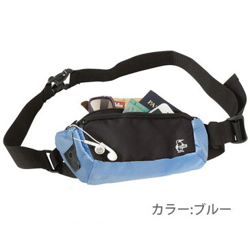 チャムス【CHUMS】Trailway Waist Pack 14023 / 14029 ポーチ ウエストポーチ バック シンプル 持ち運び便利 旅行 メンズ レディース ウエストパック 2Color【あす楽】