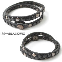 ハリウッドトレーディングカンパニー【HTC(HollywoodTradingCompany)】10.000ONELINEDOUBLEbrace全6color16WHTBR0032重レザーブレスレットヴィンテージハンドメイドスタッズメンズレディースユニセックスギフト