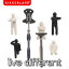 キッカーランド【KIKKERLAND】Live Dirrerent/人型フック/歯ブラシホルダー/髭剃りフック/TB701A/デザイン雑貨 おもしろ雑貨