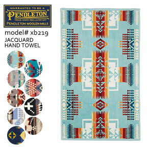 ペンドルトン【PENDLETON】JACQUARD HAND TOWEL ハンドタオル XB219 TOWEL キャンプ ハンカチ タオル 誕生日 ギフト お祝い プレゼント ブランドタオル ホームシリーズ【ネコポスのみ送料無料】