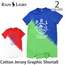 ポロ ラルフローレン【POLO RALPH LAUREN】Cotton Jersey Graphic Shortall 320690336 コットン ショート オール カバーオール ロンパース ベビー ポニー ポロ ギフト プレゼント 出産祝い 6ヵ月 9ヵ月【ネコポスのみ送料無料】