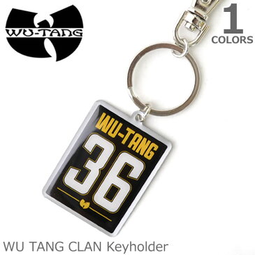 ウータンクラン【WU TANG CLAN】 キーホルダー メタル バンド　ロック　グッズ キーホルダー 正規ライセンスアイテム 正規品【ネコポスのみ送料無料】