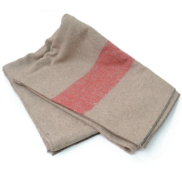 ロスコ 【Rothco】10238 ROTHCO SWISS ARMY STYLE WOOL BLANKETS スイス軍 w/red stripe WOOL55% ブランケット 毛布 大判 薄手 ウール ミリタリー レッドストライプ キャンプ【あす楽】