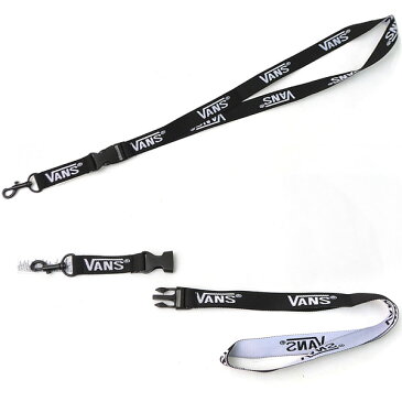 バンズ【VANS】ネックストラップ VN000UFH lanyard ブロックチェック BLACK(ロゴ)/703(ブロックチェック)/817(ピンク)/904(柄)/038(ホワイト) 首かけ ストラップ パスケース 鍵 キーホルダー ランヤード【ネコポス発送可】