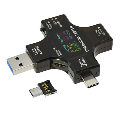 日本トラストテクノロジー USBテスター マルチ UTEST-MLT【メーカー直送】
