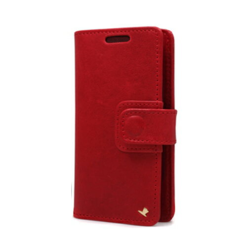 AEJEX　高級羊革スマートフォン用ケース　D4シリーズ　RED　AS-AJD4-RD【メーカー直送】