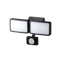 【3セット】 YAZAWA AC式 6WLEDセンサーライト2灯 SLR6LEA2X3【メーカー直送】