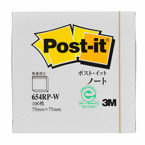 20ĥåȡ 3M Post-it ݥȥå  Ρ ۥ磻 3M-654RP-WX20ڥ᡼ľ