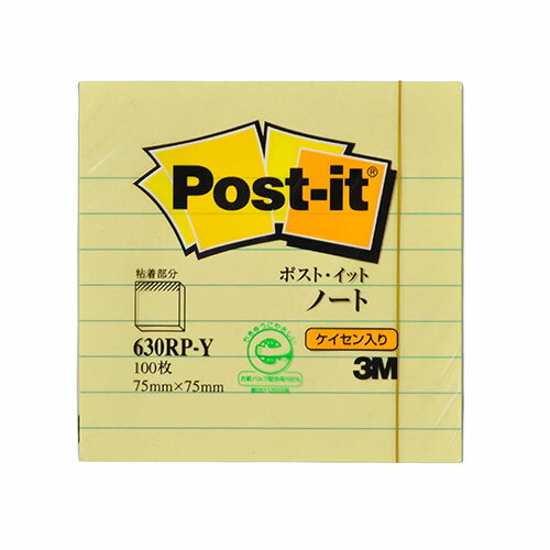 y20Zbgz 3M Post-it |XgCbg Cm[gĐ CG[75~75 3M-630RP-YX20y[J[z