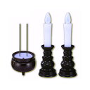 旭電機化成 安心のろうそく・お線香セット 807244【メーカー直送】