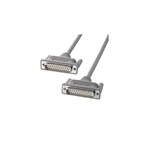 サンワサプライ RS-232Cケーブル(25pin/クロス・同期通信・1.5m) KRS-117K【メーカー直送】