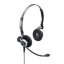 サンワサプライ USBヘッドセット MM-HSU11BK【メーカー直送】