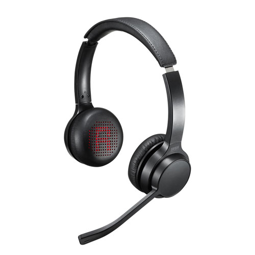 サンワサプライ Bluetoothヘッドセット(両耳タイプ・単一指向性) MM-BTSH62BK【メーカー直送】 サンワサプライ Bluetoothヘッドセット(両耳タイプ・単一指向性) MM-BTSH62BK【メーカー直送】