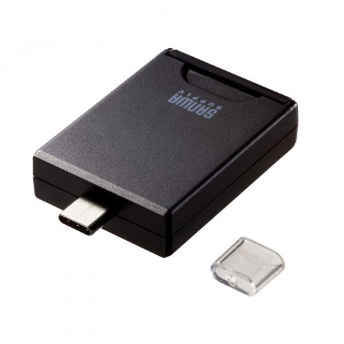 サンワサプライ UHS-II対応SDカードリーダー(USB Type-Cコネクタ) ADR-3TCSD4BK【メーカー直送】 サンワサプライ UHS-II対応SDカードリーダー(USB Type-Cコネクタ) ADR-3TCSD4BK【メーカー直送】