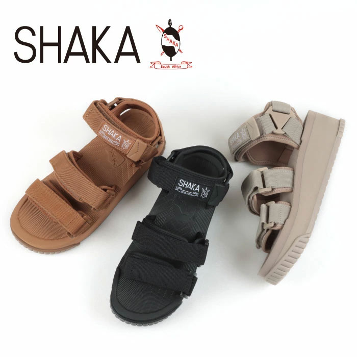 【在庫処分】レディース サンダル スポーツサンダル シャカ SHAKA 433105 NEO BUNGY PLATFORM 22SS 厚底 BLACK00N TAUPE00N MOCA00N 黒