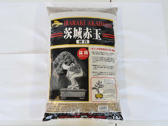 茨城硬質赤玉土中粒 大袋 14リットル 10kg 1cm【盆栽 用土 道具 配合 植え替え 専用 本格bonsaiボンサイ】