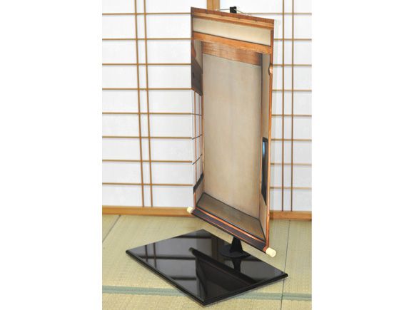 ミニ床の間タペストリー【盆栽 ミニ盆栽 掛軸】 2