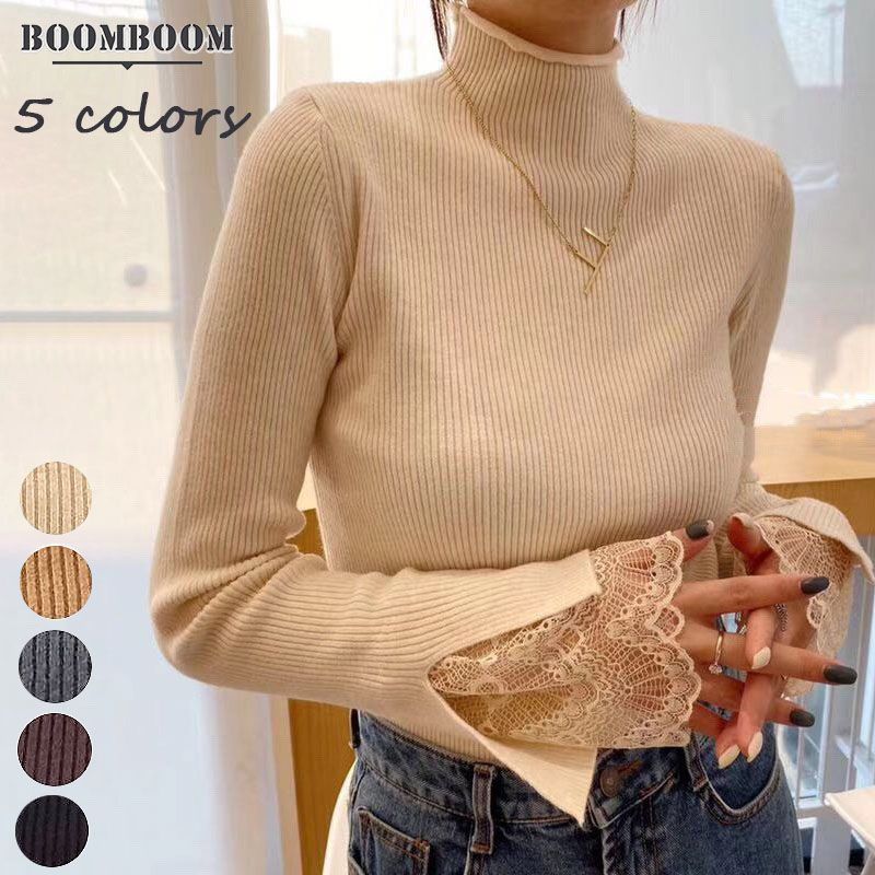 【先取りセール】3280→1200円 レディース服 レディースセーター 春 秋 冬 セーター ニット レディース ハイネック タートルネック 長袖 トップス リ...