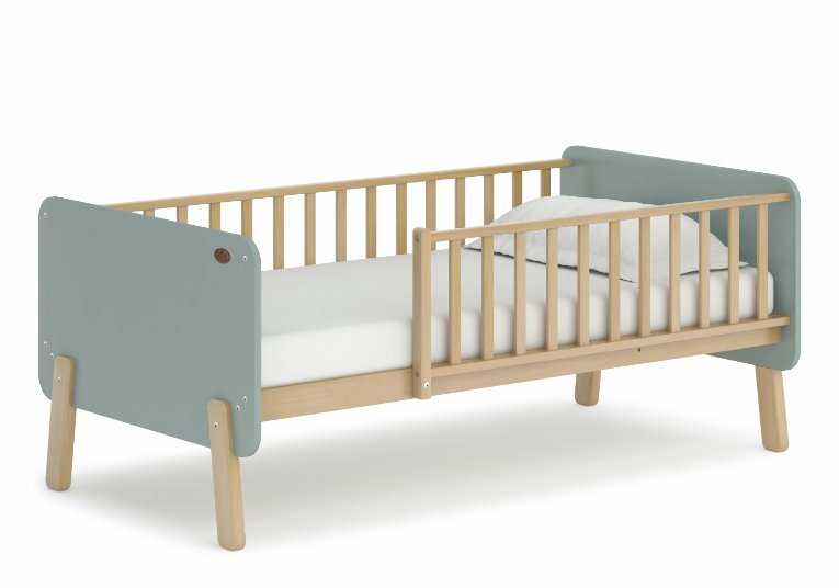 【アウトレット・訳あり】Boori 3in1 ベビーベッド ナッティ 2年保証 多機能 組立て簡単 添い寝 キッズベッド 添い寝ベッド 子供用ベッド 長く使える おしゃれ ハイタイプ ひとり寝 ガード 赤ちゃん 新生児 赤ちゃんベッド ブーリ BK-NABSB-BB [3]