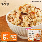 非常食 アルファ米 安心米 五目ご飯 100g アルファー食品[M便 1/4]