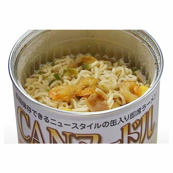 CANヌードル2号缶×6缶セット（非常食 即席ラーメン カン 缶 長期保存食 麺 主食 救食シリーズ）