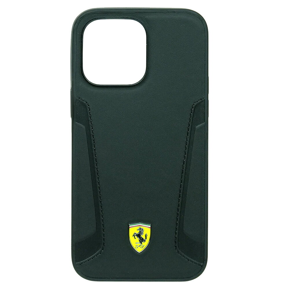 Rakuten - フェラーリ iPhone 14ProMax マグセーフ レザー バックカバー ブラック FEHMP14XRBUK
