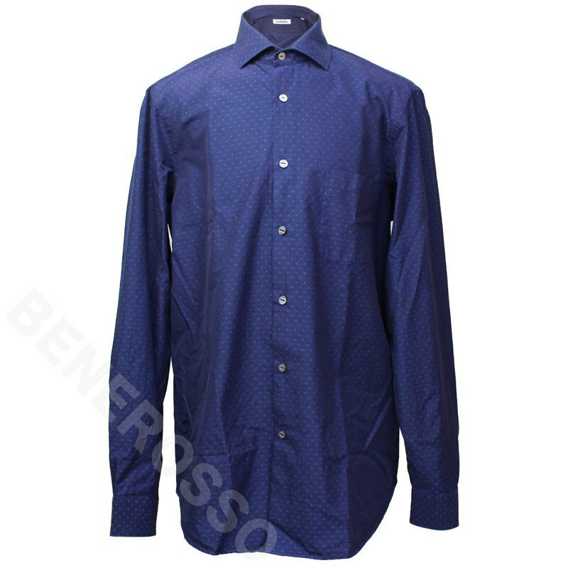 Rakuten - ランボルギーニ メンズ インディゴ ウォッシュ スリム フィット シャツ ネイビー 9011876CCU139