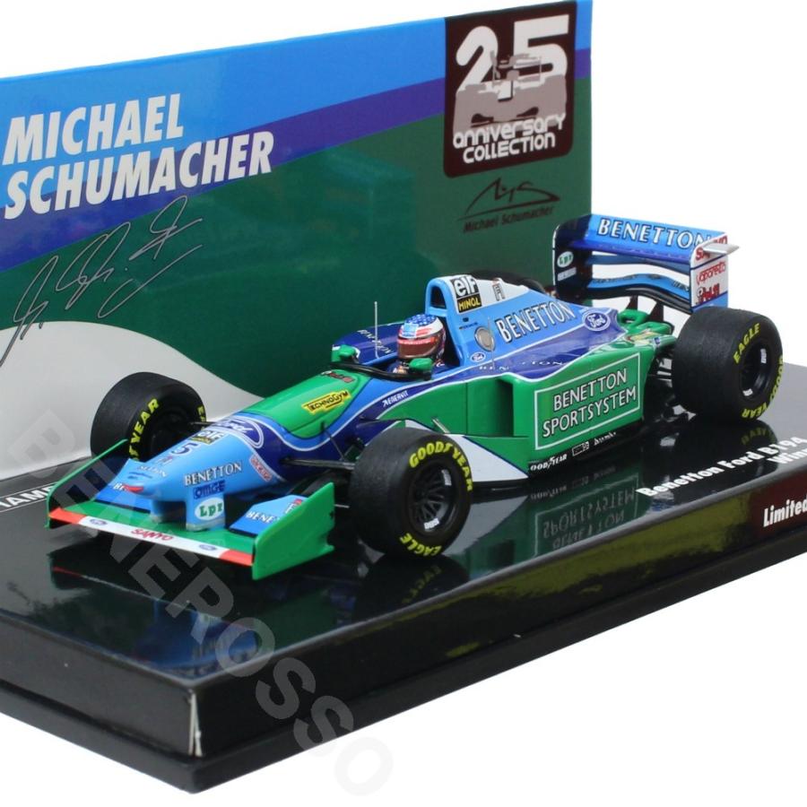 MINICHAMPS 1/43スケール ベネトン フォード B194 M.シューマッハ フランスGP 1994 ウィナー 517940705