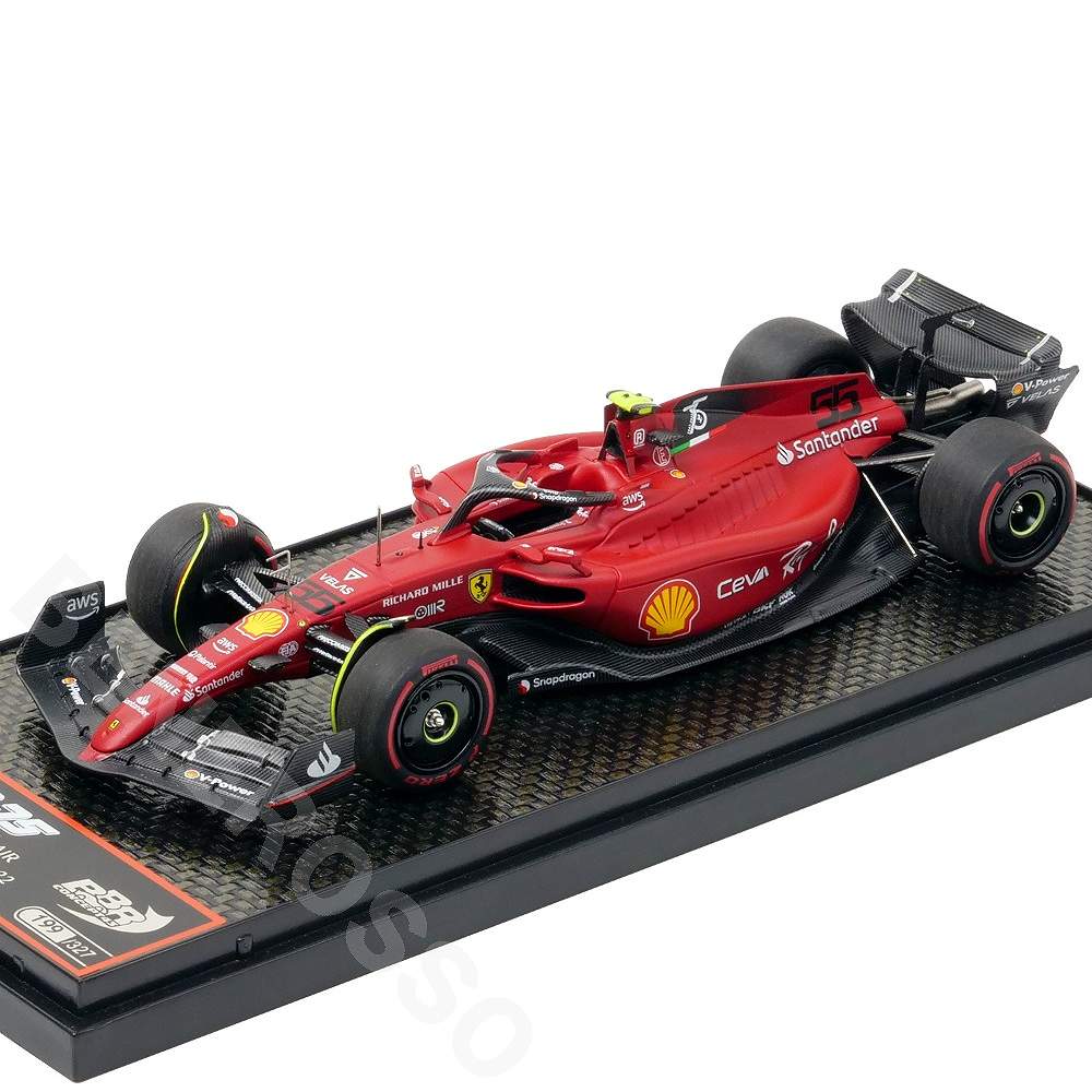 BBR MODELS 1/43スケール フェラーリ F1-75 バーレーンGP 2022 C.サインツ 2nd BBRC275B