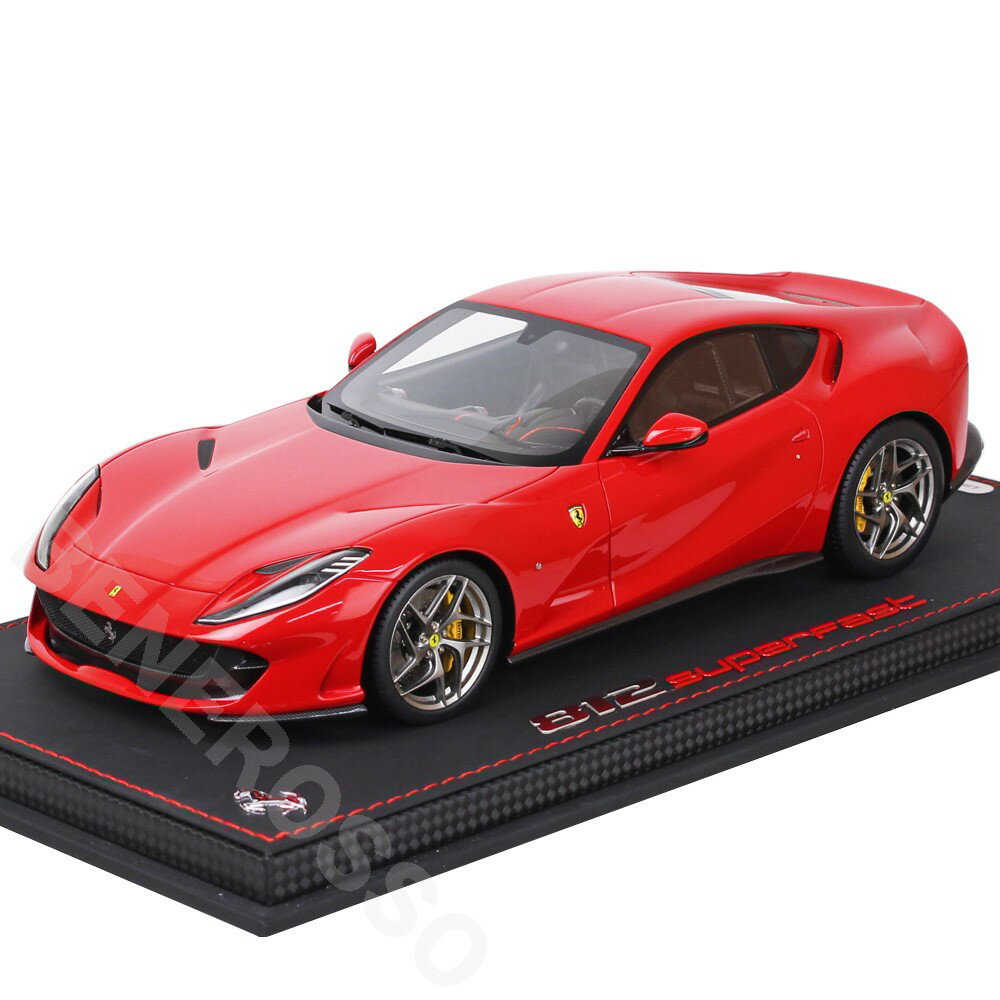 BBR MODELS 1/18スケール フェラーリ 812 Superfast Rosso Corsa （ケース付） P18147IV