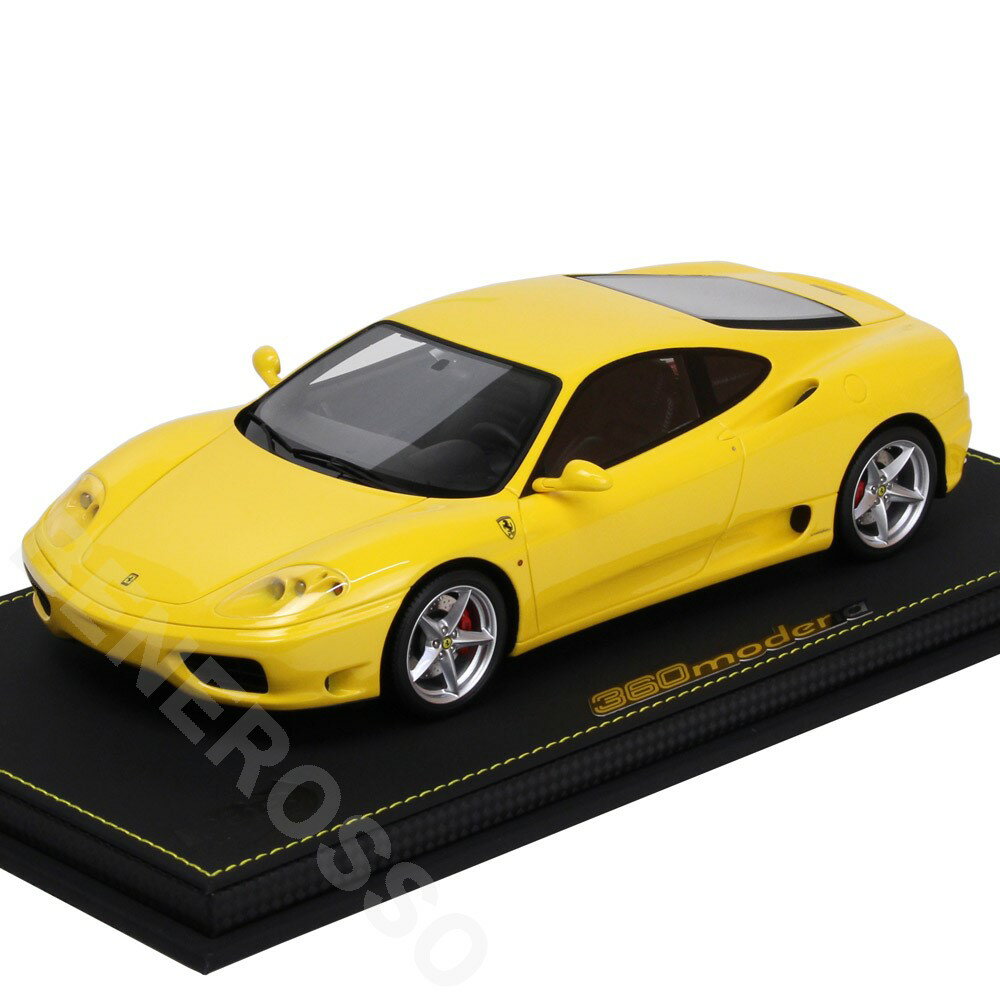 BBR MODELS 1/18スケール フェラーリ 360 Modena 1999 Yellow （ ...